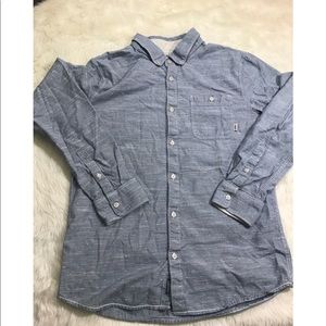 [Vans] Light Blue Button Down Size Medium